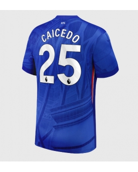 Billige Fotballdrakt Chelsea Moises Caicedo #25 Replika Hjemmedrakt 2025-26 Kortermet Billige Fotballdrakt Chelsea Moises Caicedo #25 Replika Hjemmedrakt 2025-26 Kortermet